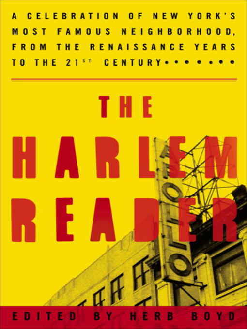 Title details for The Harlem Reader by Herb Boyd - Available